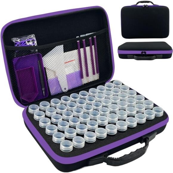Painting Storage Containers,Diamond Art AccessoriesTools Kits Storage Box - Picture 1 of 8